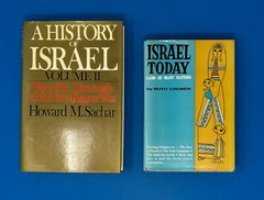 Israel Book Lot of 7 Chaim Herzog Golda Meir Amos Oz Kibbutz Makom *GIFT*