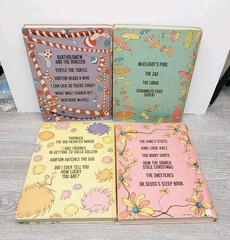 Dr Seuss Storytime Book Complete Set Of 4 1970s HC Clean Pages
