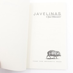 Javelinas Collared Peccaries of the Southwest by Jane Manaster PB 2006 84 Pages