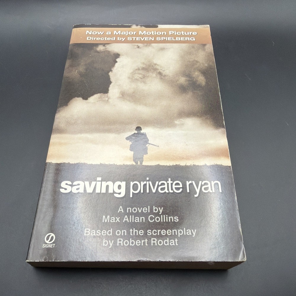 Saving Private Ryan by Max Allan Collins 1998 Vintage Movie Tie-in Novelization