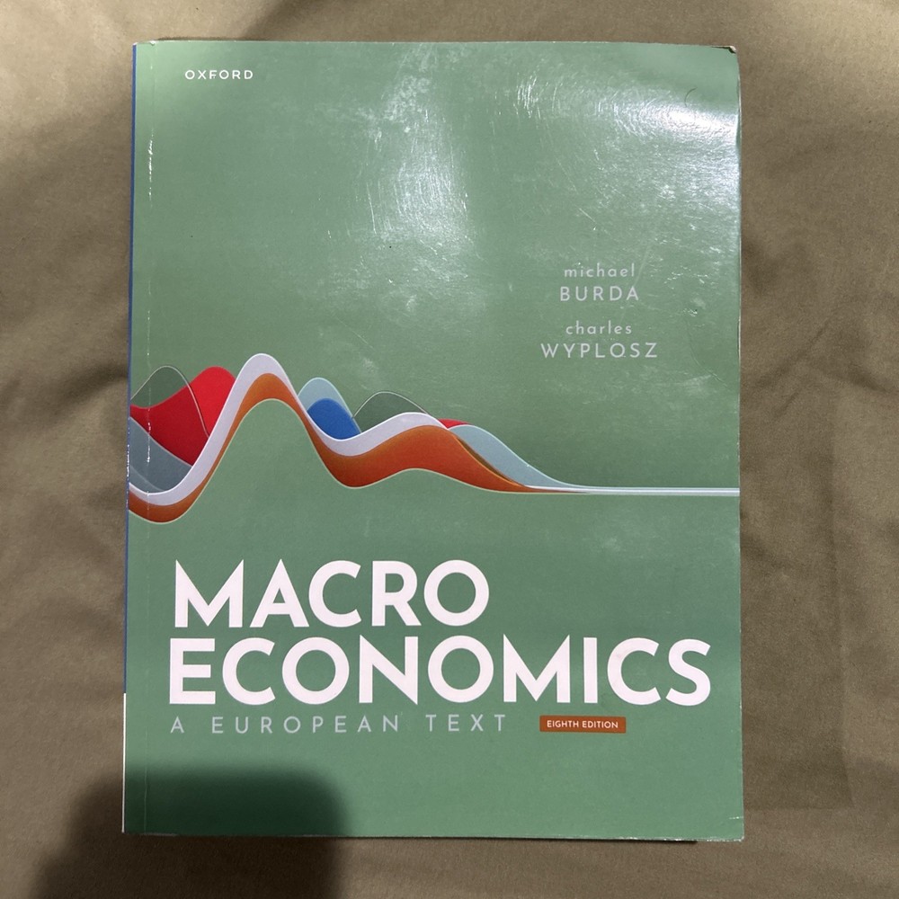 Macroeconomics 8th Edition by Burda: Used