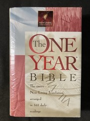The One Year Bible: Arranged in 365 Daily Readings, New Living T Hardcover