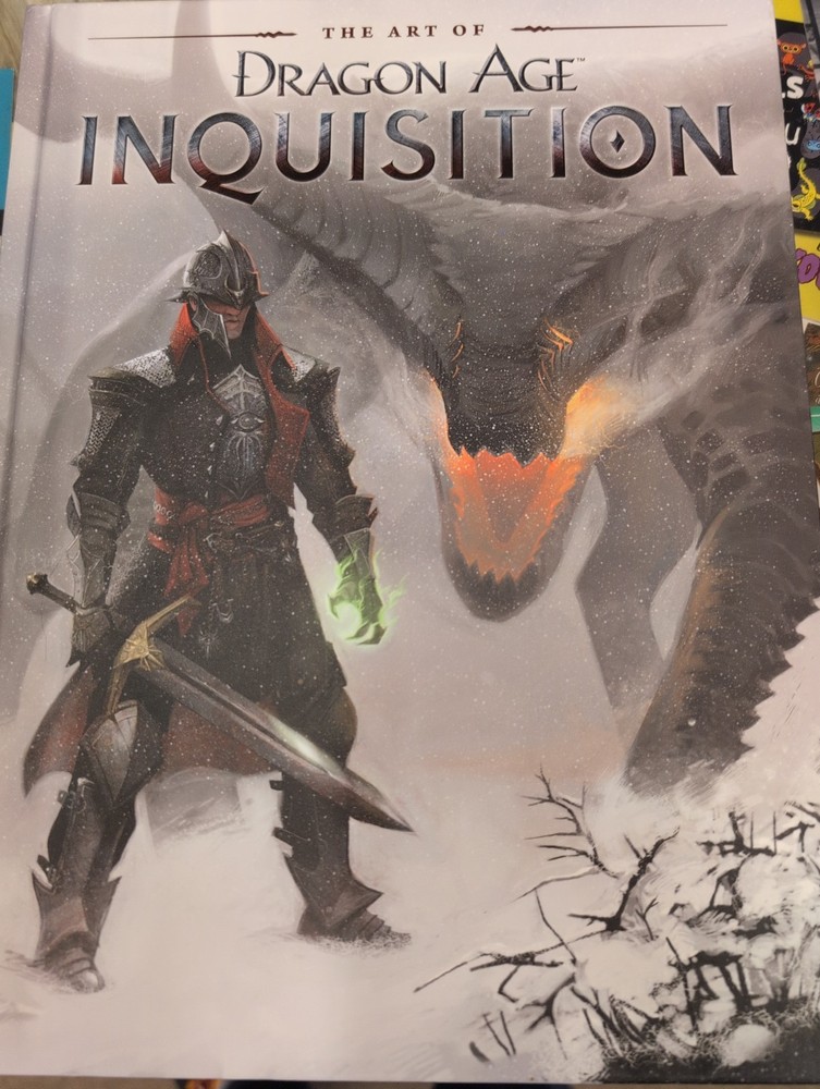 The Art of Dragon Age Inquisition Hardcover 2014 Dark Horse Books, 1st ed 2nd pr