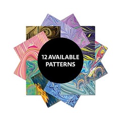 Origami Paper 500 sheets Marbled Patterns 6″ (15 cm): Tuttle Paper:…