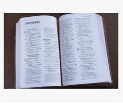 NIV Thinline Bible Tan Leathersoft Red Letter 9.4 font ISBN 978-0-310–44886-0