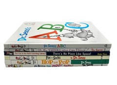 6 CHILDREN’S HARD COVER BOOKS – DR. SEUSS – LOT – VERY GOOD 9 1/4” X 6 1/2”