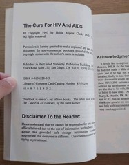 The Cure for HIV and AIDS by Hulda Regehr Clark – ProMotion 1993 – Paperback
