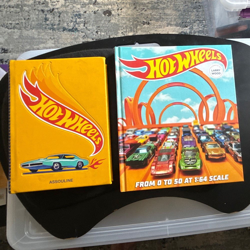 Hot Wheels Hardcover Illustrated Picture Books on Cars for Adults