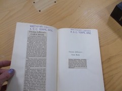 * THOMAS JEFFERSON’S FARM BOOK WITH COMMENTARY & RELEVANT EXTRA CH 1953