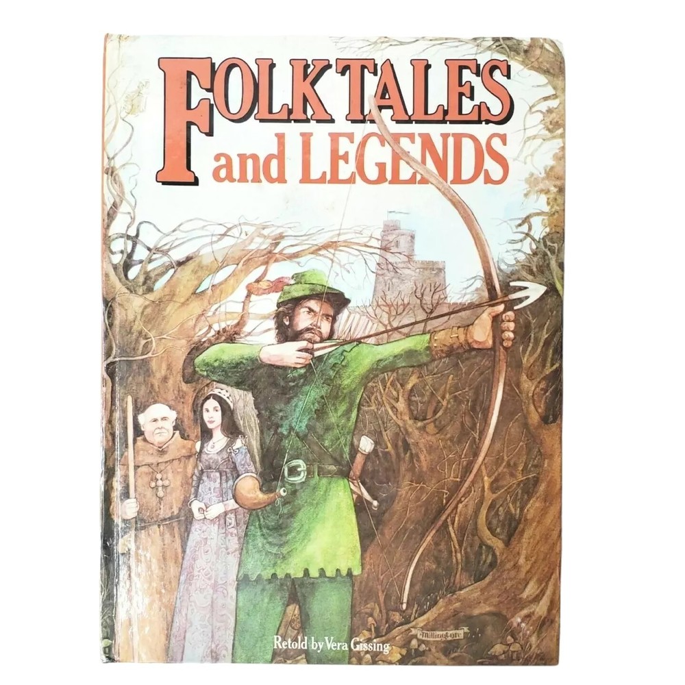Folk Tales and Legends Hardcover 1984 Micheala Tvrdikova Illustrated 210 Pages
