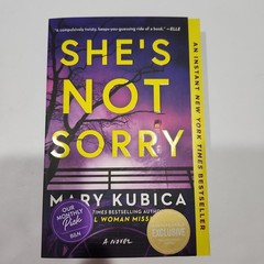 She’s Not Sorry Mary Kubica Sprayed Edges Special Edition PB Booktok Like New