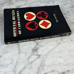 Official Rules Of Card Games 56th Edition Paperback Poker Bridge 1968 Vintage
