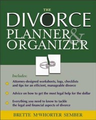 The Divorce Organizer Planner – Paperback By Sember, Brette – VERY GOOD