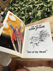 The Art of John Byrne Volume One 1980 Paperback Book S.Q. Productions Comics VG