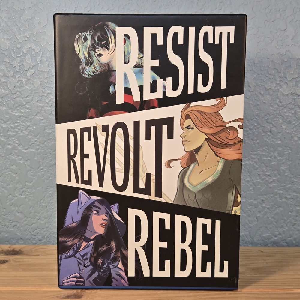 DC Graphic Novels for Young Adults Box Set 1 Resist. Revolt. Rebel. As New!