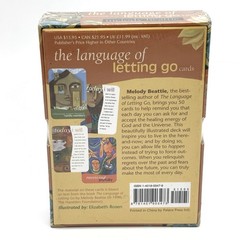 The Language of Letting 50 card Deck by Melody Beattie New Sealed