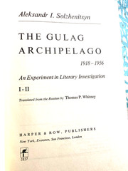 3 RARE! The Gulag Archipelago Volume 1 & 2 & 3 by Aleksandr Solzhenitsyn 1974 HC