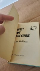 West of Cheyenne By Lee Hoffman Dell Publishing Western 1970 Paperback