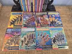 Animorphs Paperback Book Lot 28 K.A. Applegate Chronicle Megamorphs MINT COND