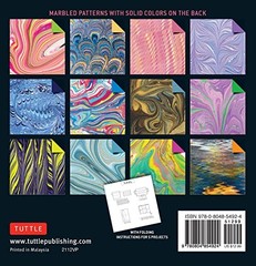 Origami Paper 500 sheets Marbled Patterns 6″ (15 cm): Tuttle Paper:…