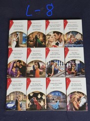 7 Lots Of 12 Harlequin Paperback Romance Novels. See Description For Lot#s