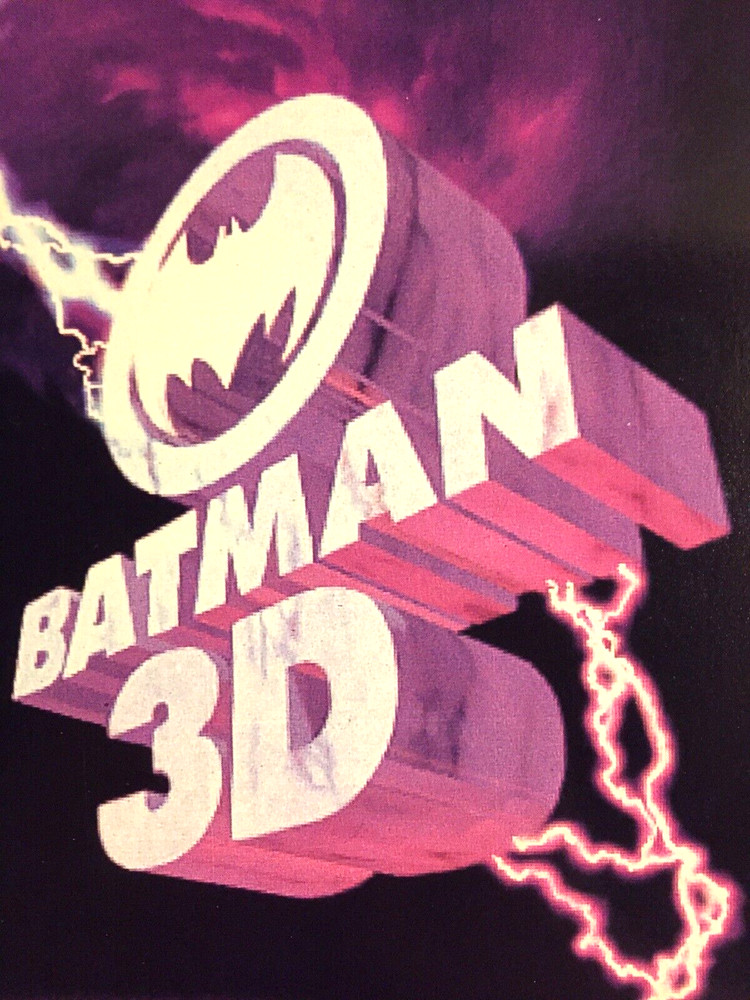 BATMAN 3-D~GRAPHIC NOVEL~John Byrne~With 3D Glasses~VINTAGE 1990~1ST PRINT~New
