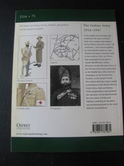 OSPREY ELITE #75 INDIAN ARMY VG/NN