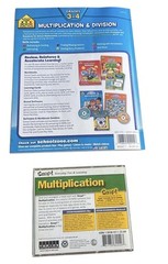 Multiplication & Division Workbook & Snap! Multiplication CD-ROM Home School