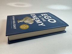 Ryan Holiday Ego Is The Enemy Hardcover Book Stoicism Self Help Motivation