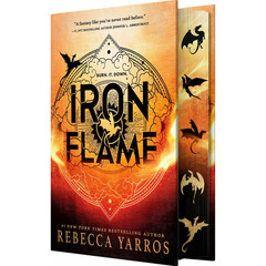 Iron Flame (Wing and Claw Collection) – by Rebecca Yarros (Hardcover)