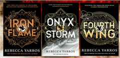 by Rebecca Yarros Fourthwing 3 Book Set BrandNew English Paperback Free Shipping