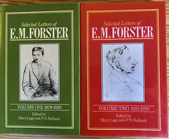Selected Letters of E. M. Forster Two Volume Set Lot – Hardcover – first edition