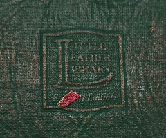 Little Leather Library Books Green Cover Man Without A Country by Hale