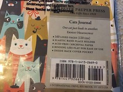 Cats Journal (Diary, Notebook) Other 2018 by Inc. Peter Pauper Press New