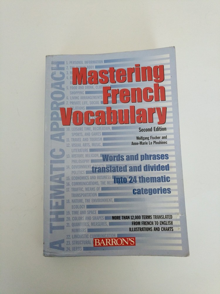 Mastering French Vocabulary: A Thematic Approach (Mastering Vocabulary Serie…