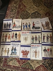 Osprey Men-at-Arms Various Series Illustrated Military War Book Lot of 69