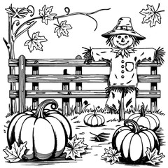 Fall Vibes Coloring Book fore all aGES