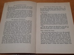 Life and Teachings of Jesus T Franklin Miller Warner Press Anderson IN 1949 ED