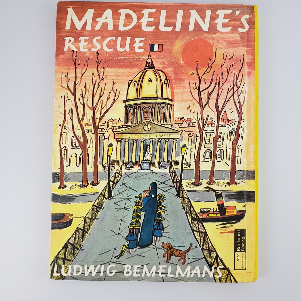 Madeline’s Rescue by Ludwig Bemelmans 1953 Viking Press Hardcover