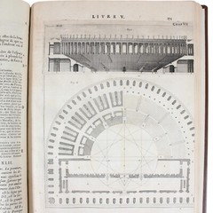 1684 Architecture VITRUVIUS Ten Books 2nd Ed Enlightenment Renaissance Engraving