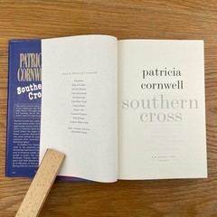 Vintage 1998 Southern Cross Patricia Cornwell Hardcover Book