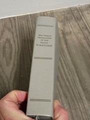 New World Translation Of The Holy Scriptures. 2018 Grey Faux Leather Bound Bible