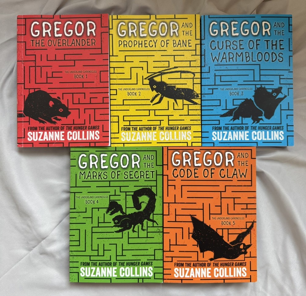 Complete Set GREGOR Overlander Chronicles Books Series Suzanne Collins 1-5 PB