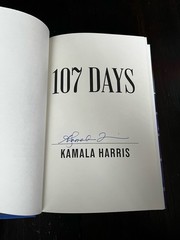 SIGNED Kamala Harris 107 Days BOOK 1st Edition Vice President Autographed NEW