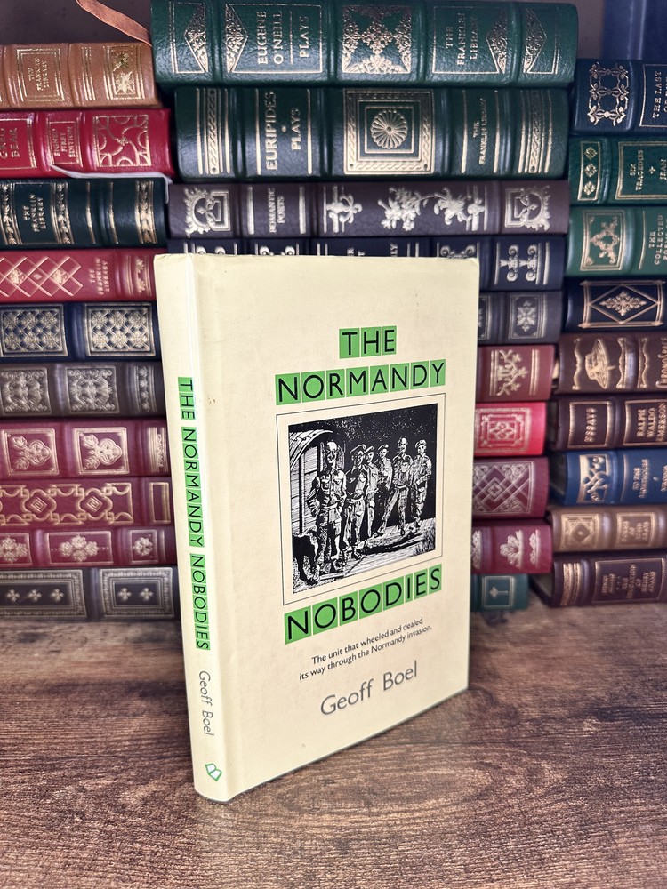 Normandy Nobodies Geoff Boel Blandford Press 1986 WWII Memoir HC DJ