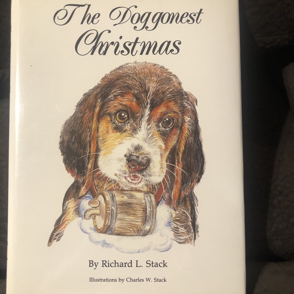 The Doggonest Christmas By Richard Lynn Stack Reading Age 7-9 48 Pages Signed