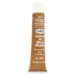 Testors 3503X Wood Cement Extra Fast, 5/8 oz
