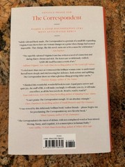The Correspondent: A Novel by Virginia Evans (2025, Hardcover)- VG