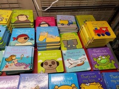 LOT OF 5 USBORNE KIDS TOUCHY-FEELY „THAT’S NOT MY” BOARD BOOKS – RANDOM *MIX*