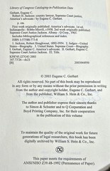Robert H. Jackson • Country Lawyer • (Gerhart•2003•Signed) • Supreme Court Bio